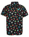 LOS MUERTOS PARTY SHIRT SHORT SLEEVE BUTTON UP  - YOUTH